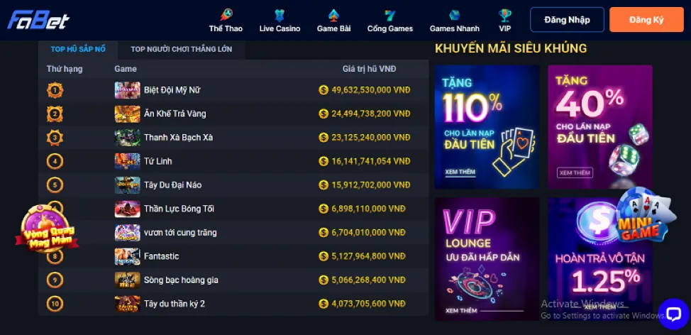 Tổng quan giao diện trò chơi slot đa dạng tại AZBET88